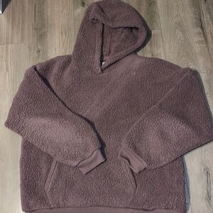 Sherpa hoodie